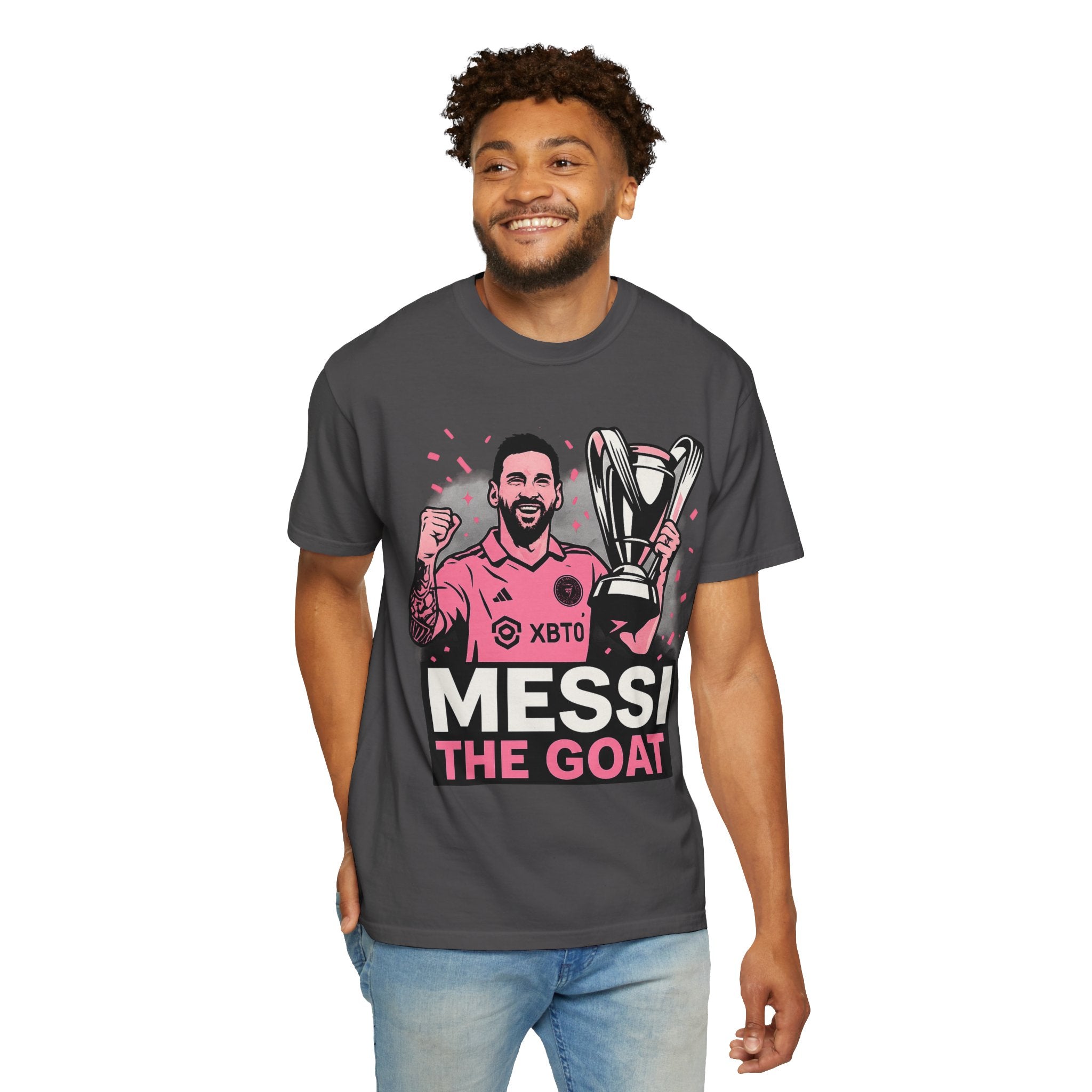 MESSI – THE GOAT | Limited Edition Championship Unisex Tee