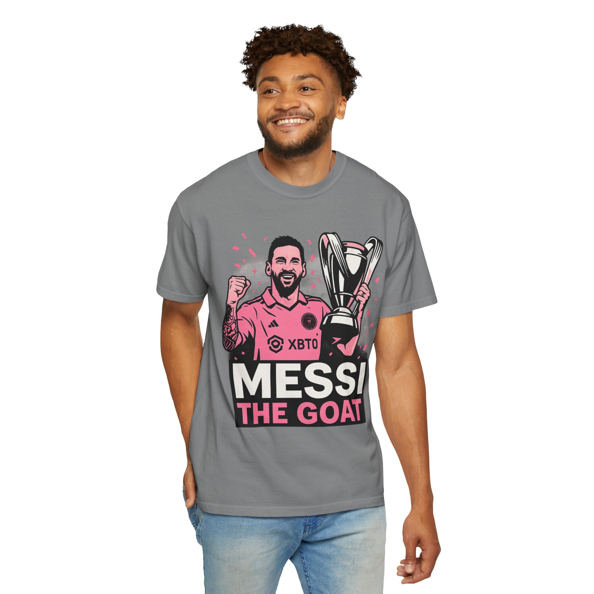 MESSI – THE GOAT | Limited Edition Championship Unisex Tee