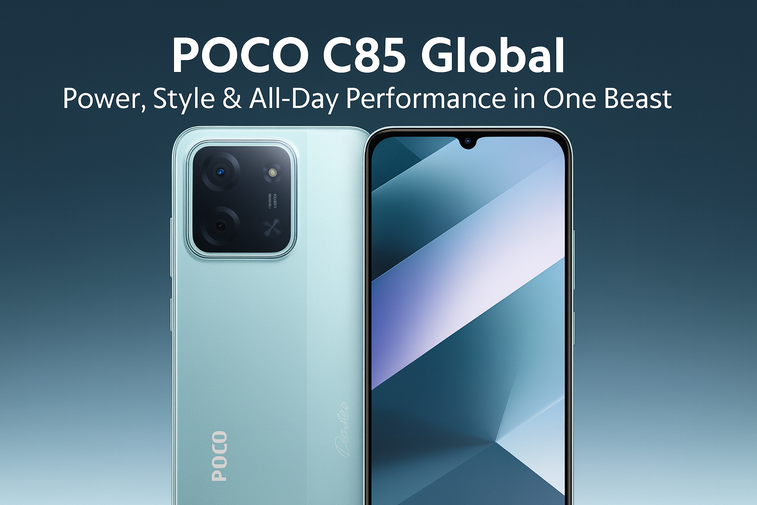 POCO C85 Global – Premium Features at an Unbeatable Price