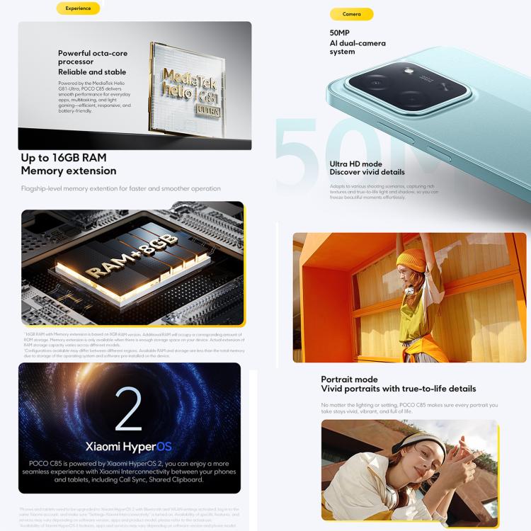 POCO C85 Global – Premium Features at an Unbeatable Price